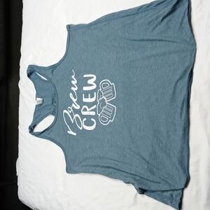 Brew Crew womens 2XL  tank top
